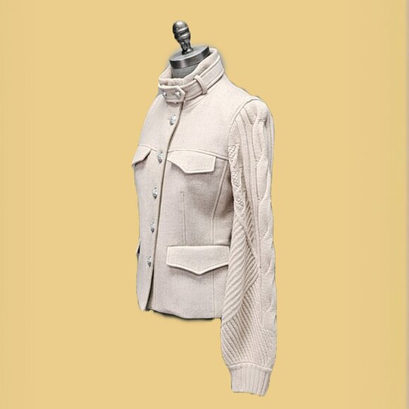 Veronica Beard Wool Utility Jacket - Picture 3 of 5